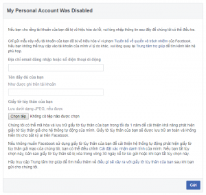 huong dan lay lai tai khoan facebook khi bi mao danh 1