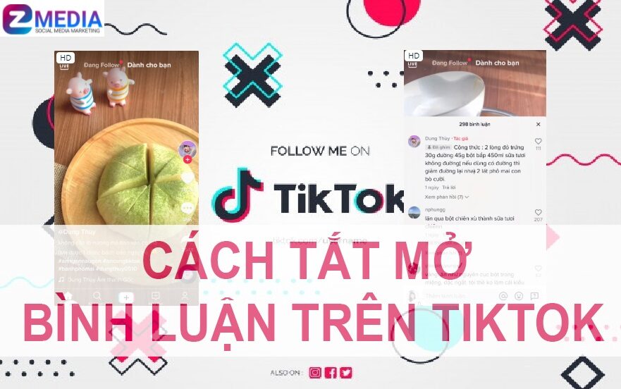 CÁCH TẮT MỞ BÌNH LUẬN TRÊN TIKTOK
