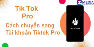 Tài khoản Tiktok Pro là gì? 5 Bước chuyển sang tài khoản Tiktok Pro