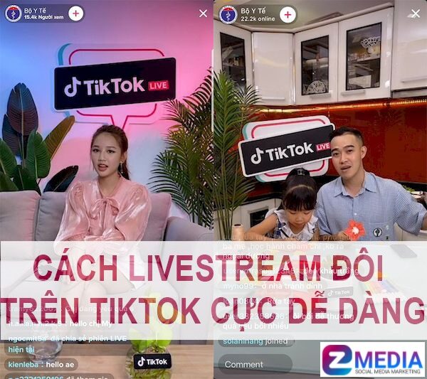CÁCH LIVESTREAM GHÉP ĐÔI TRÊN TIKTOK CỰC DỄ DÀNG