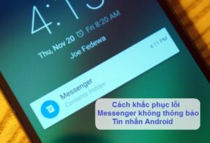 messenger khong hien thong bao ava